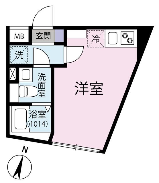 ミモザヒルズ亀有 503号室 間取り