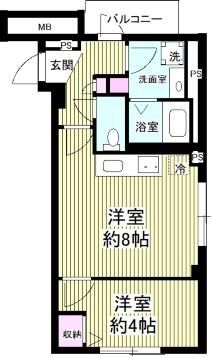 ｎｏｔｉｃｅ椎名町 間取り図