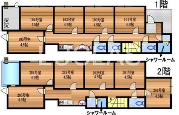 クロスホーム西大泉Ⅲ 間取り図