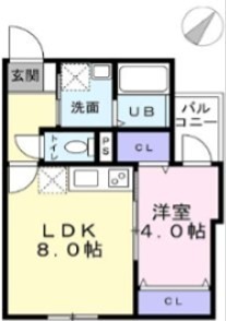 ＥＩＪＵ富士見台駅前 101号室 間取り