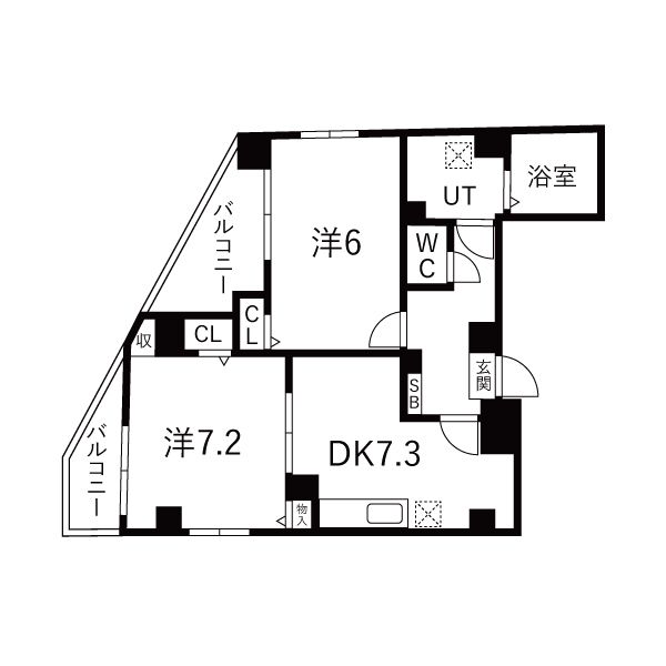 ＤｅＬＣＣＳ池袋本町 間取り図