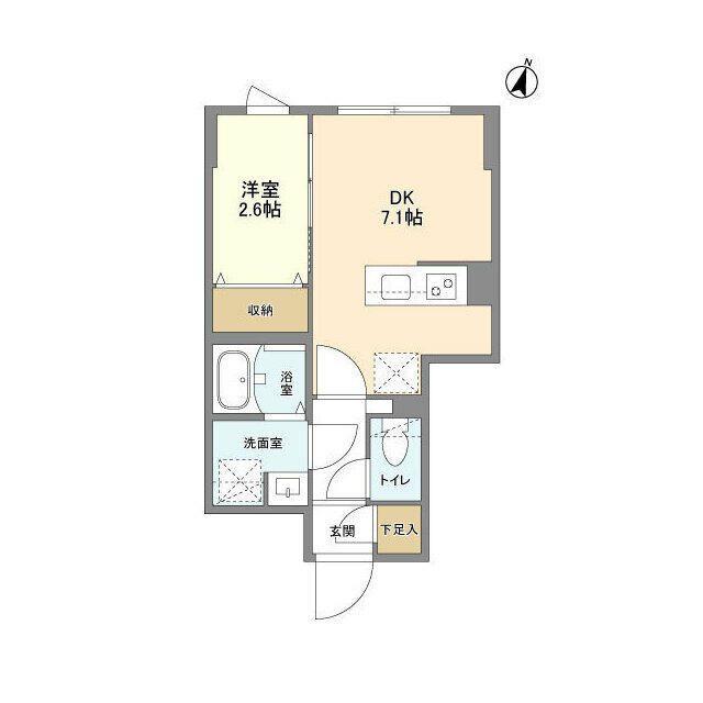ウェルスクエア駒場東大前 302号室 間取り