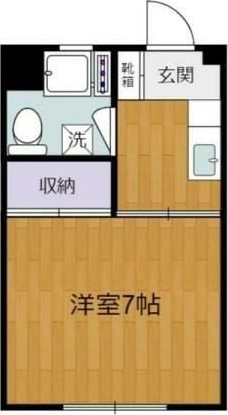 ロジュモン富貴 105号室 間取り