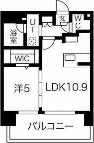 エルフォルテ東京ＥＡＳＴ 801号室 間取り