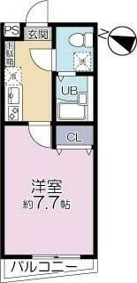 グランシャレー青砥 302号室 間取り