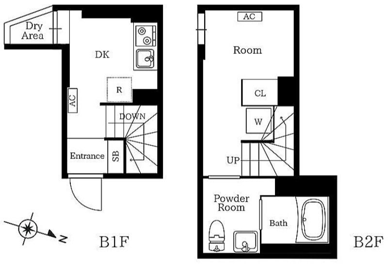 プレニーズ護国寺ＰＲＥＭＩＥＲ 107号室 間取り