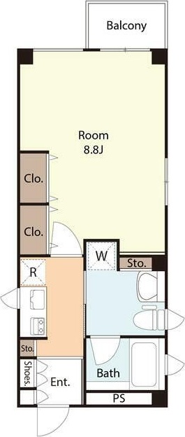 ｂｒａｎｃｈｅ 301号室 間取り