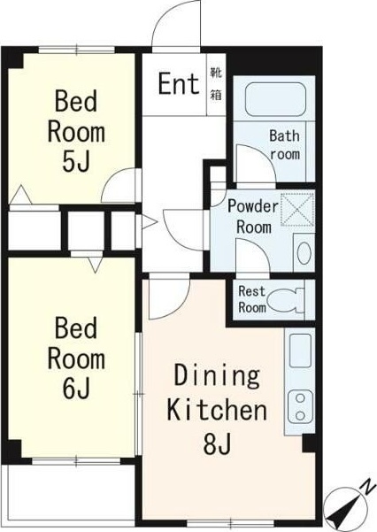 ジェネシス 102号室 間取り