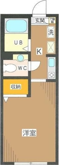 ベルハイム（高田馬場） 103号室 間取り