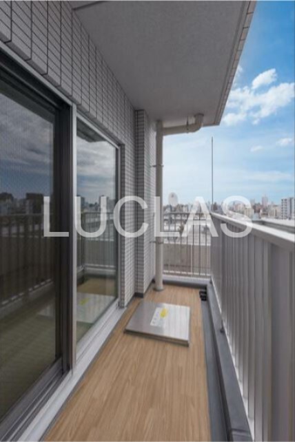 ガリシア新宿ＮｏｒｔｈⅡ ベランダ