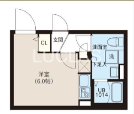 レピュア早稲田レジデンスⅡ 201号室 間取り