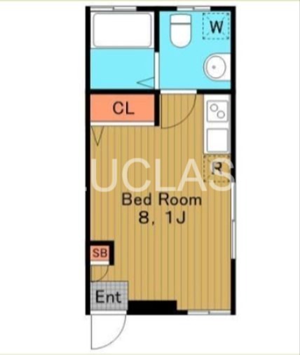 グランエッグス中野 102号室 間取り