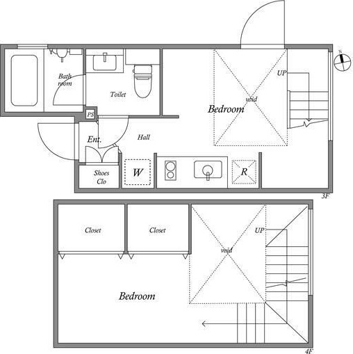 ＰＡＳＥＯ新宿三丁目Ⅰ 302号室 間取り