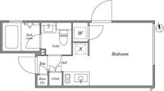 ＰＡＳＥＯ新宿三丁目Ⅰ 202号室 間取り