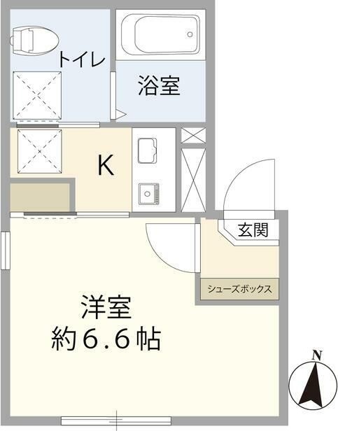 アスパイア新宿 108号室 間取り