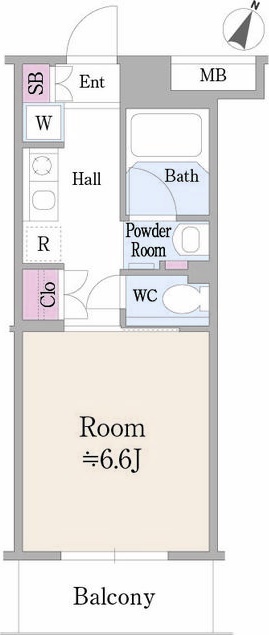 ＴＳハイム新宿 203号室 間取り