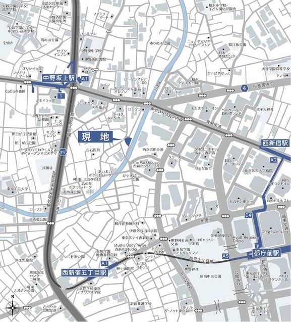 ルフォンプログレ中野坂上 その他外観4