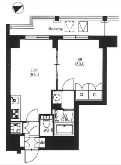 エスティメゾン中野 501号室 間取り