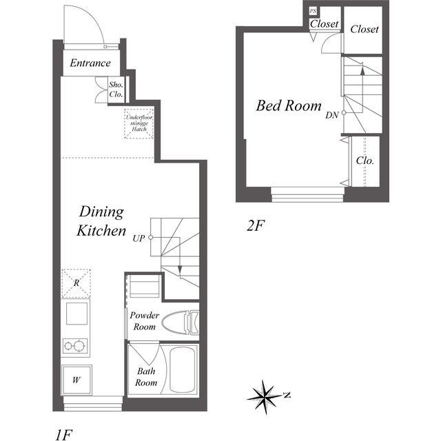Ｐａｉｒ新大久保 109号室 間取り