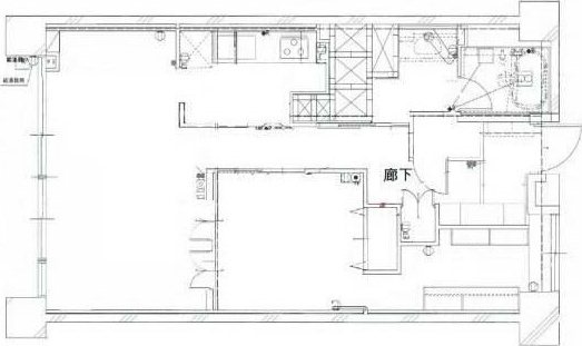 マンションロックハイツ 8号室 間取り
