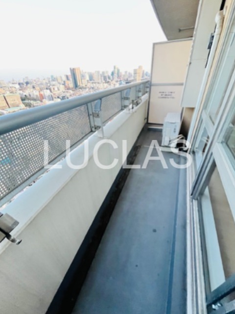 河田町ガーデン１号棟 ベランダ