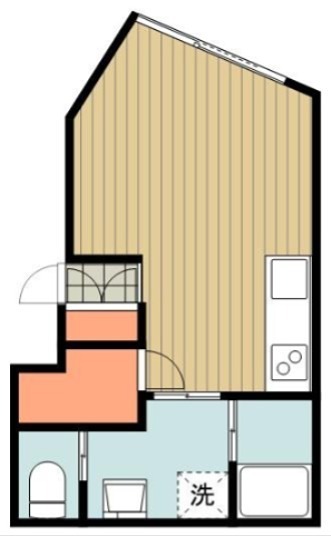 リブレス武蔵関 102号室 間取り