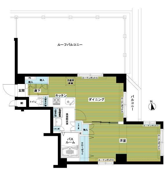 フェニックス高円寺クアトロ 404号室 間取り