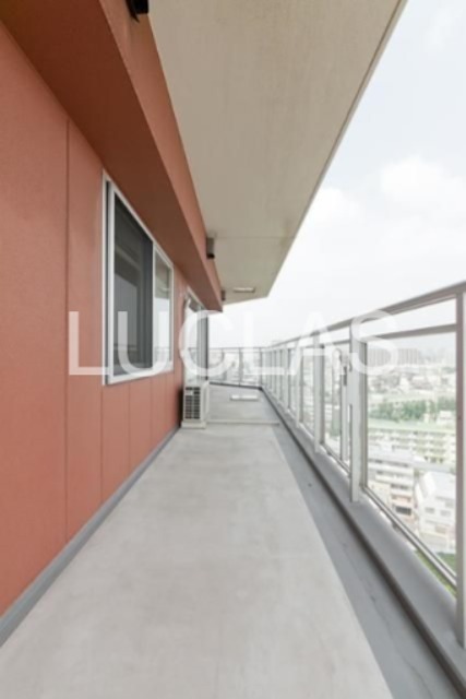 ユニゾンタワー ベランダ