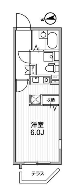Ｂｒａｎｃｈｅ鷺ノ宮Ⅱ 間取り図