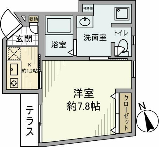 松原戸建 間取り図