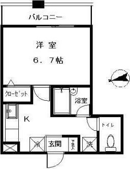 ルミエール梅丘 間取り図