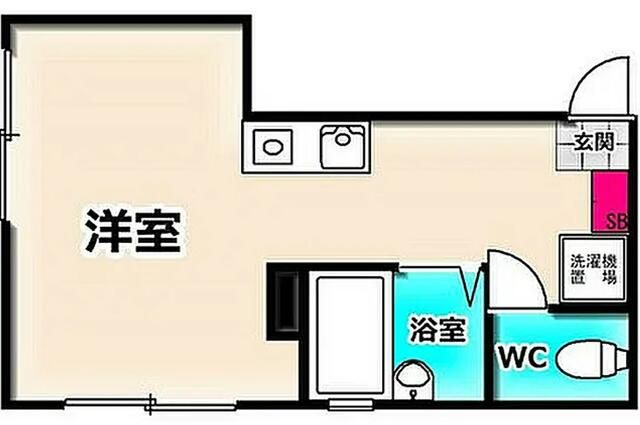 虹信ビル 間取り図