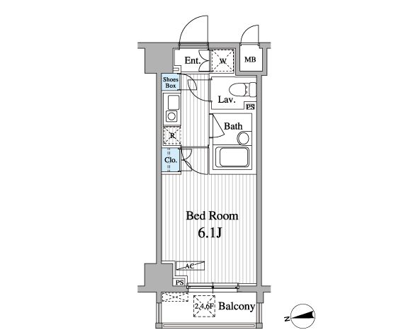 グレース早稲田 間取り図