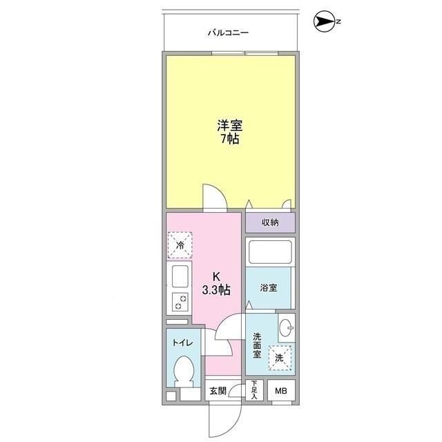 ル　ヴァンヴェール　目白 間取り図