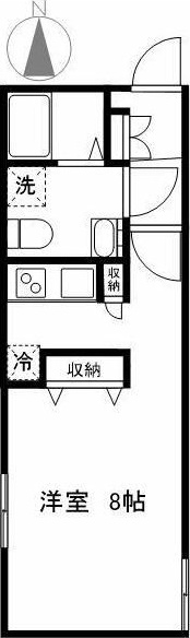 ブランシェ中野富士見町 101号室 間取り