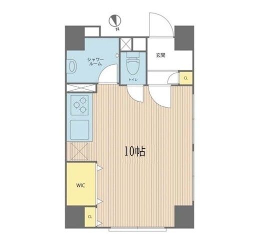 パルセ富久 601号室 間取り