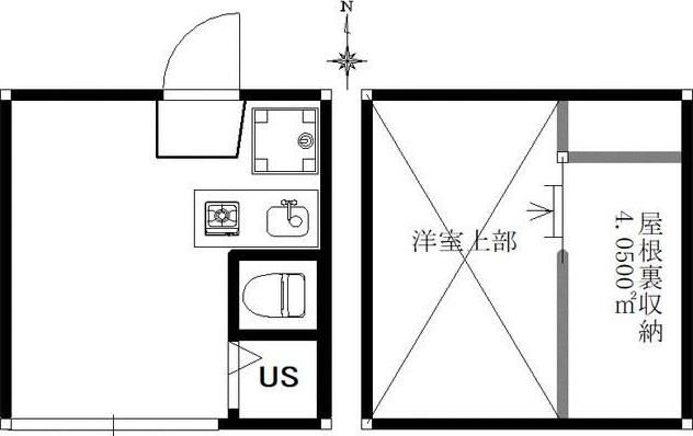 レジデンス本町 204号室 間取り
