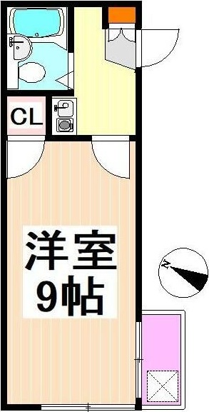 レオパレス幡ヶ谷第２ 210号室 間取り