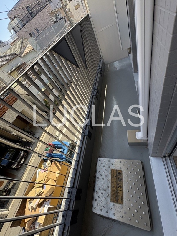 タイズ住吉 ベランダ