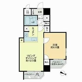 グローリア初穂千駄木・ヴェルデ千駄木 801号室 間取り