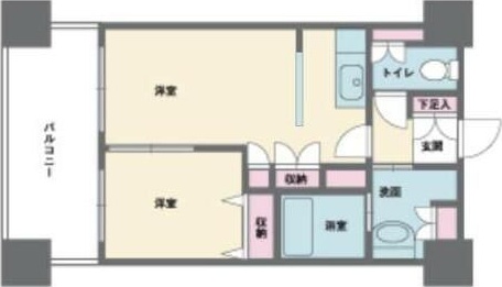 ＨＦ西新宿レジデンスＷＥＳＴ 405号室 間取り