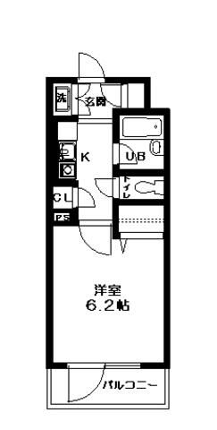 ベルファース練馬 304号室 間取り