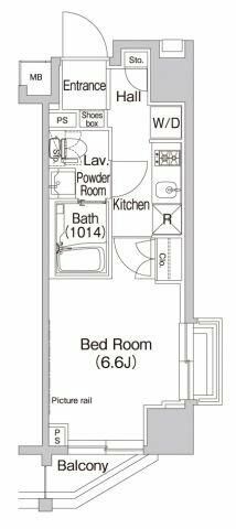 プラウドフラット富士見台 309号室 間取り