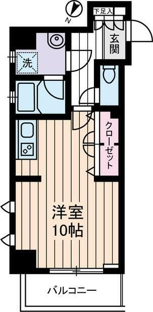クオーレ西新宿 202号室 間取り