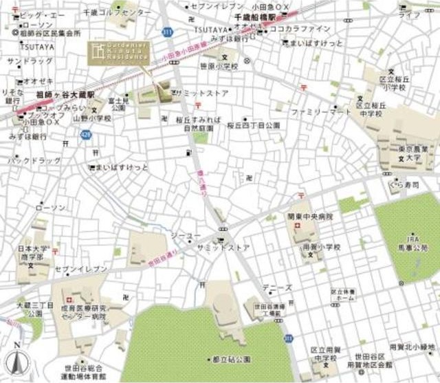 ガーデニエール砧レジデンス その他外観6