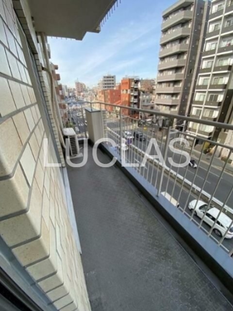 下落合ハウス ベランダ