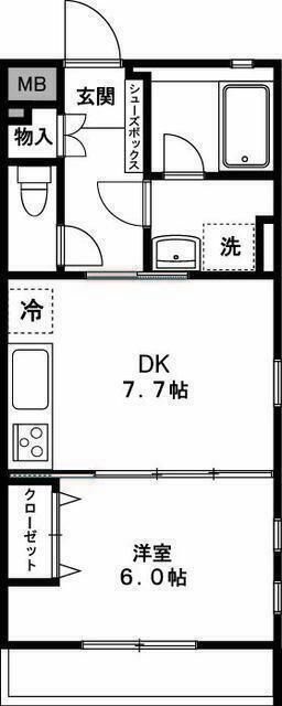 コンフォート目白 306号室 間取り