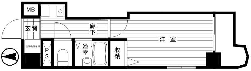 フェニックス新高円寺 1003号室 間取り