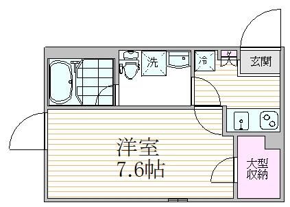 グランピア東中野駅前 304号室 間取り