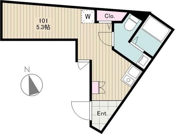 ｍｉｔｉａ　ｔｅｒｒａｃｅ　小菅 間取り図